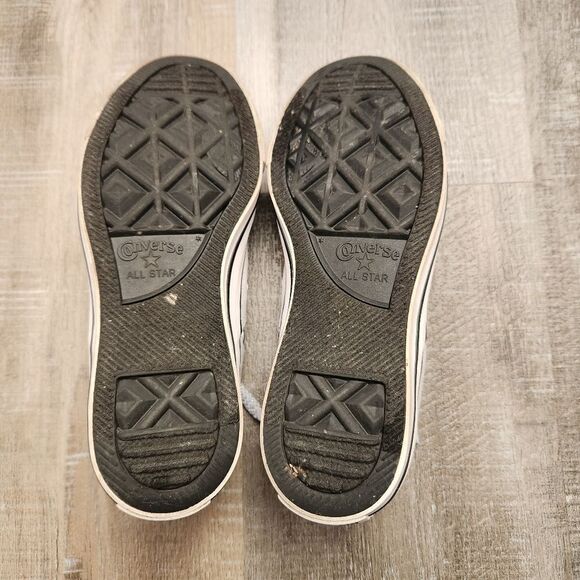 Converse All Star Womens Gray Sneakers Size 6 - Picture 9 of 10